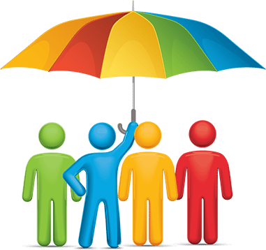 people umbrella