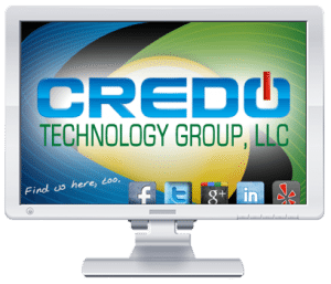 Credo Technology Group, LLC on a white computer screen